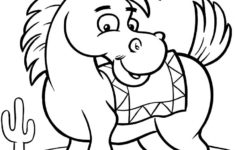 Free Printable Donkey Coloring Pages For Kids