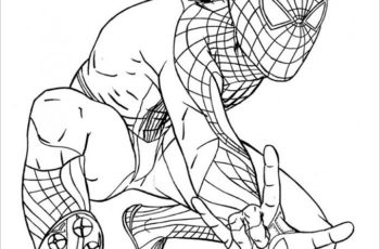 Spiderman Printable Coloring Pages