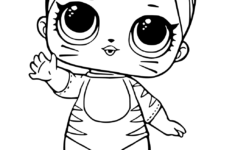 40 Free Printable LOL Surprise Dolls Coloring Pages