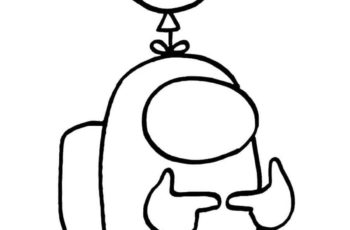Among Us Printable Coloring Pages