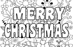 Best 10 Coloring Pages For Adults For Christmas Best Coloring Page