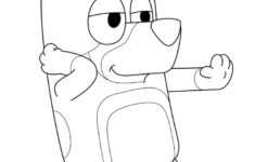 Bluey Coloring Pages Print And Color In 2021 Coloring Pages