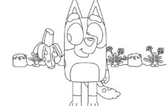 Bluey Coloring Pages Print Or Download For Free WONDER DAY