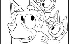 Bluey Coloring Pages Print Or Download For Free WONDER DAY