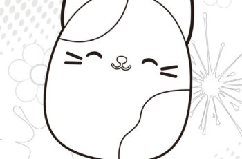 Squishmallow Coloring Pages Printable