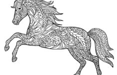 Equine Horse Color Pages For All Ages 101 Activity