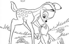Free Printable Bambi Coloring Pages For Kids