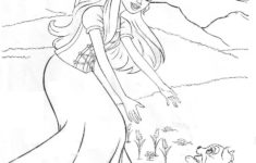 Free Printable Barbie Coloring Pages For Kids
