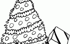 Free Printable Christmas Tree Coloring Pages For Kids