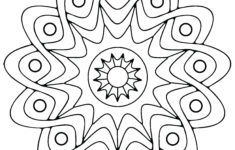 Free Printable Geometric Coloring Pages For Kids