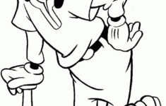 Free Printable Goofy Coloring Pages For Kids