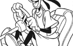 Free Printable Goofy Coloring Pages For Kids