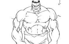 Free Printable Hulk Coloring Pages For Kids
