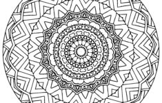 Free Printable Mandala Coloring Book Pages For Adults And Kids