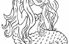 Free Printable Mermaid Coloring Pages For Kids