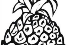 Free Printable Pineapple Coloring Pages For Kids