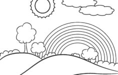Free Printable Rainbow Coloring Pages For Kids