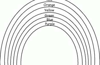 Rainbow Coloring Pages Printable