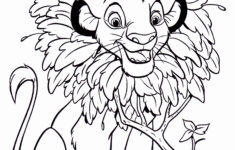 Free Printable Simba Coloring Pages For Kids