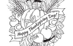 Free Printable Thanksgiving Coloring Pages For Kids