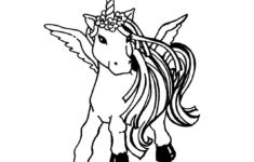 Free Printable Unicorn Coloring Pages For Kids