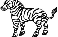 Free Printable Zebra Coloring Pages For Kids