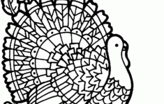 Free Turkey Coloring Pages