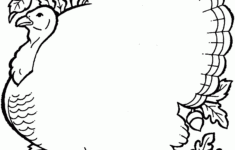 Free Turkey Coloring Pages