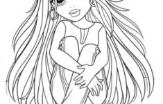 Get This American Girl Coloring Pages Free Printable Fyo110