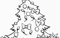 Get This Free Christmas Tree Coloring Pages To Print 64831