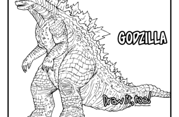 Godzilla Coloring Pages Printable