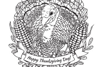 Coloring Pages Printable Thanksgiving
