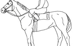 Horse Color Sheets Blank 101 Printable