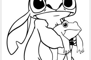 Stitch Coloring Pages Printable