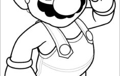 Mario Coloring Pages To Print Minister Coloring