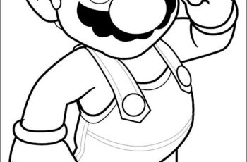 Mario Coloring Pages Printable