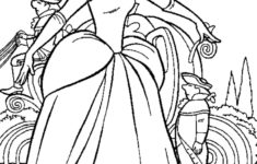Print Download Princess Coloring Pages Support The Child s Activity