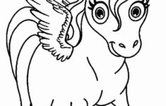 Printable Pegasus Coloring Pages For Kids