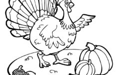 Printable Thanksgiving turkey coloring page Coloringpagebook