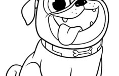 Pug Coloring Pages To Download And Print For Free