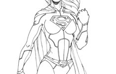 Supergirl Coloring Pages Best Coloring Pages For Kids