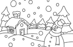 Winter Season Coloring Pages Crafts And Worksheets For Preschool