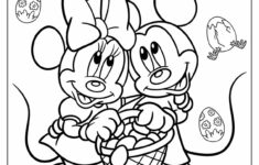 24 Disney Easter Coloring Pages (Free Pdf Printables) in Mickey Mouse Printable Easter Coloring Pages