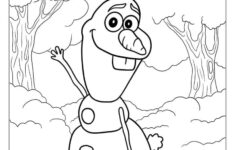 28 Olaf Coloring Pages (Free Pdf Printables) intended for Free Printable Frozen Easter Coloring Pages