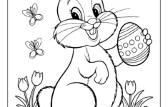 30+ Easter Coloring Pages (Free Printable Pdfs) inside Easter Printable Coloring Pages For Kids
