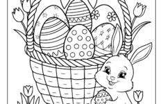 30+ Easter Coloring Pages (Free Printable Pdfs) inside Free Printable Easter Eggs Coloring Pages For Toddlers