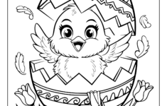 30+ Easter Coloring Pages (Free Printable Pdfs) inside Printable Cute Easter Coloring Pages