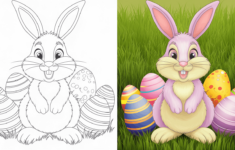 30+ Easter Coloring Pages (Free Printable Pdfs) regarding Free Printable Easter Bunny Coloring Pages