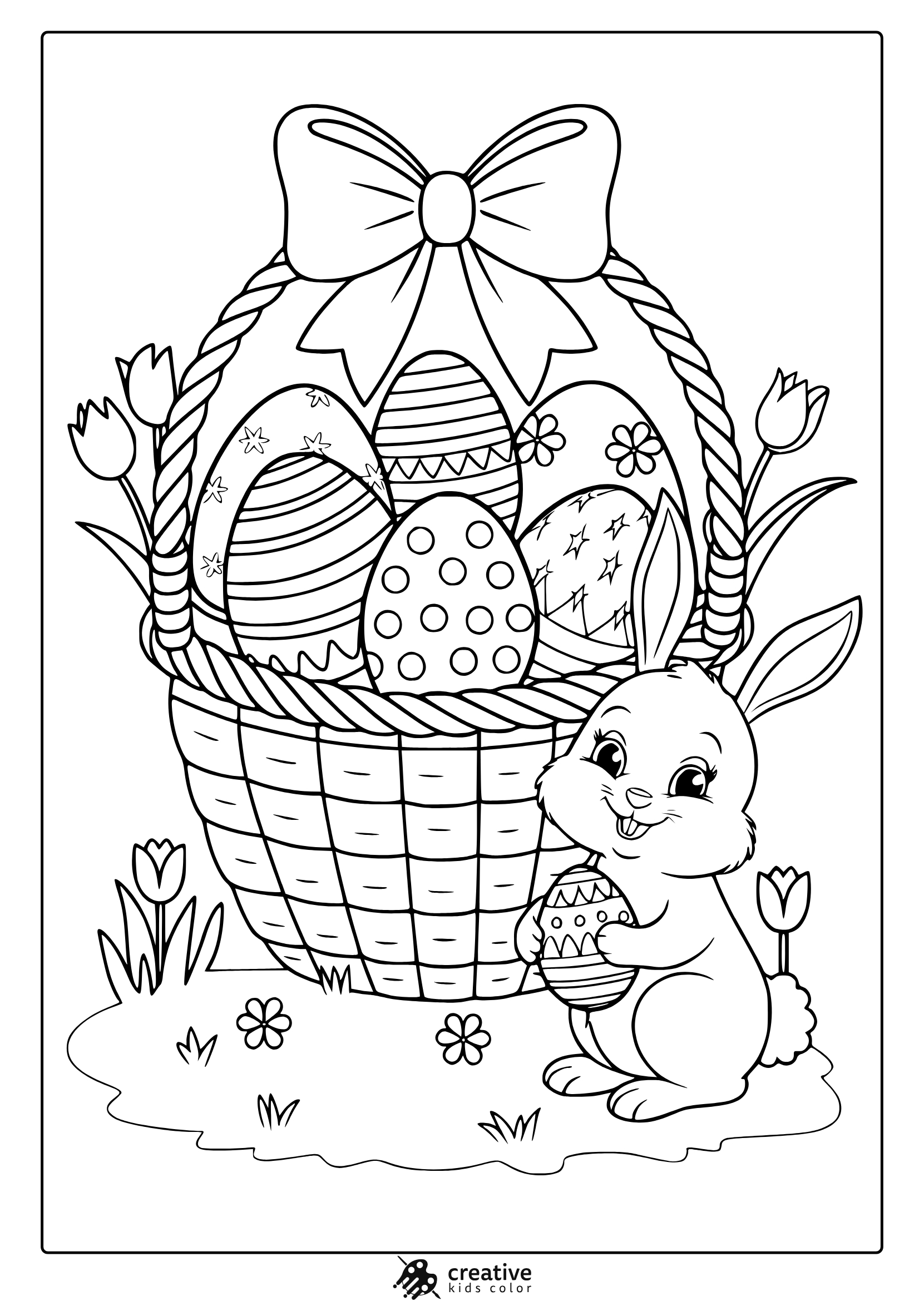 30+ Easter Coloring Pages (Free Printable Pdfs) within Easter Coloring Pages Printable