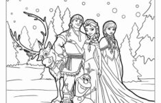 30 Frozen Coloring Pages (Free Pdf Printables) regarding Free Printable Frozen Easter Coloring Pages